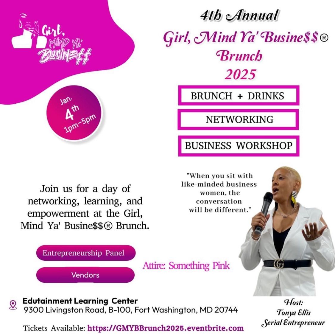 Girl, Mind Ya\u2019 Busine$$ Brunch 2025