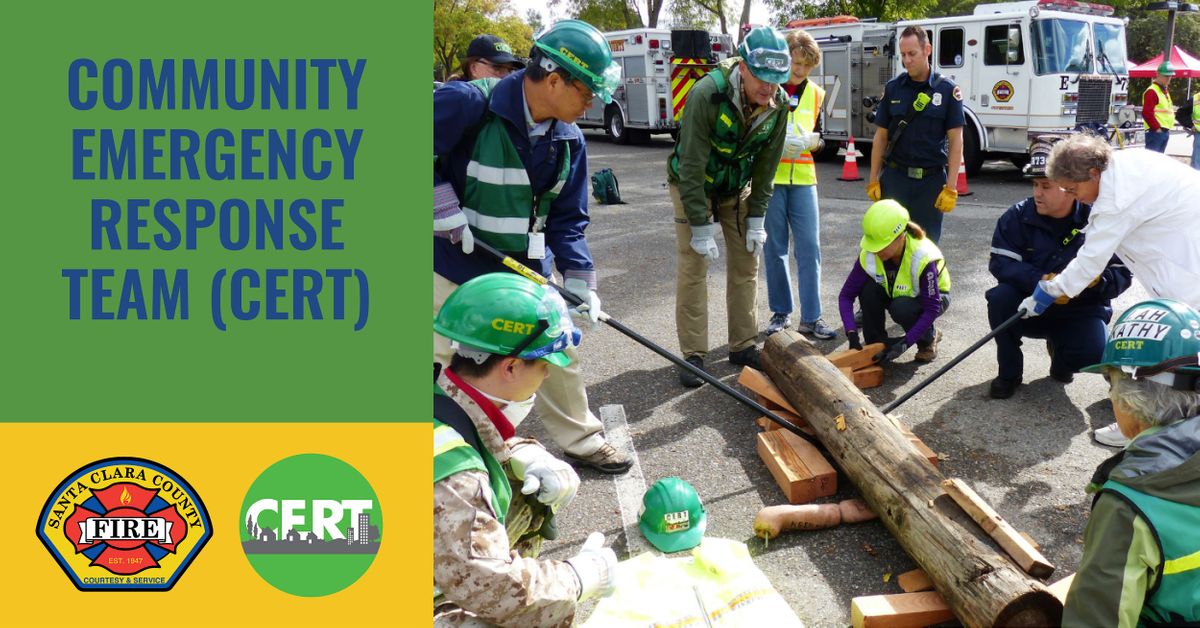 HYBRID: Community Emergency Response Team (CERT) Academy - Fall 2024
