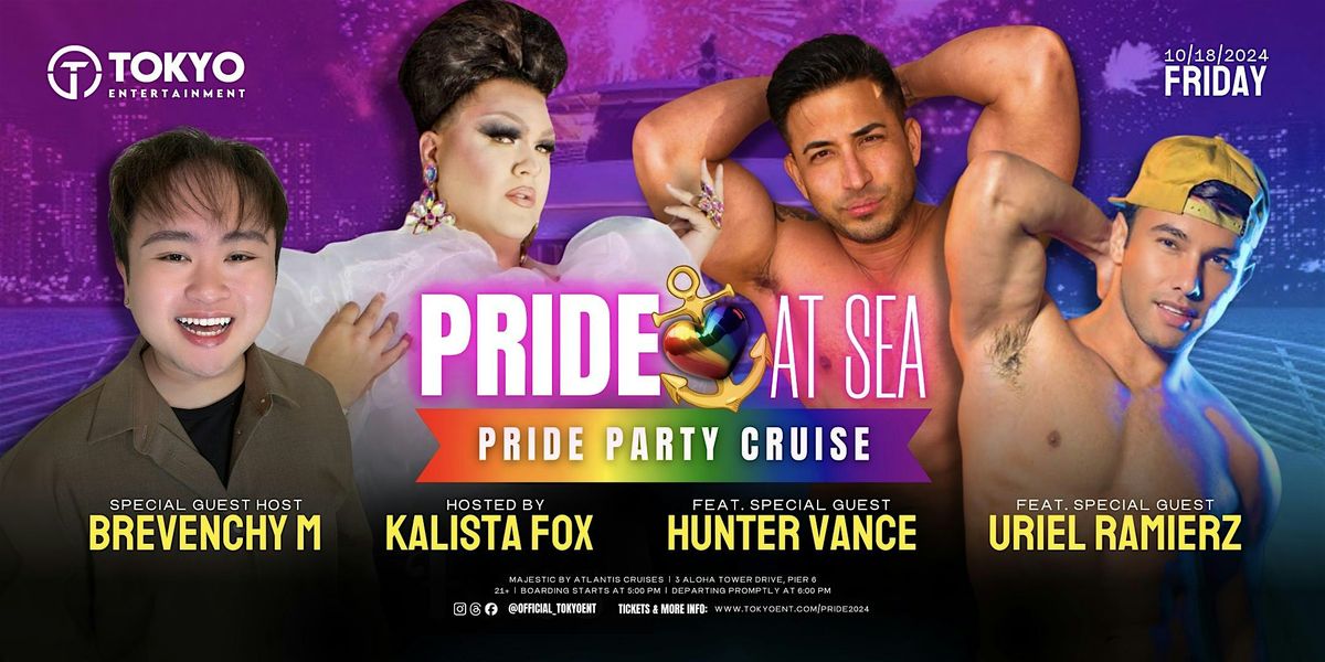 PRIDE AT SEA - PRIDE PARTY CRUISE