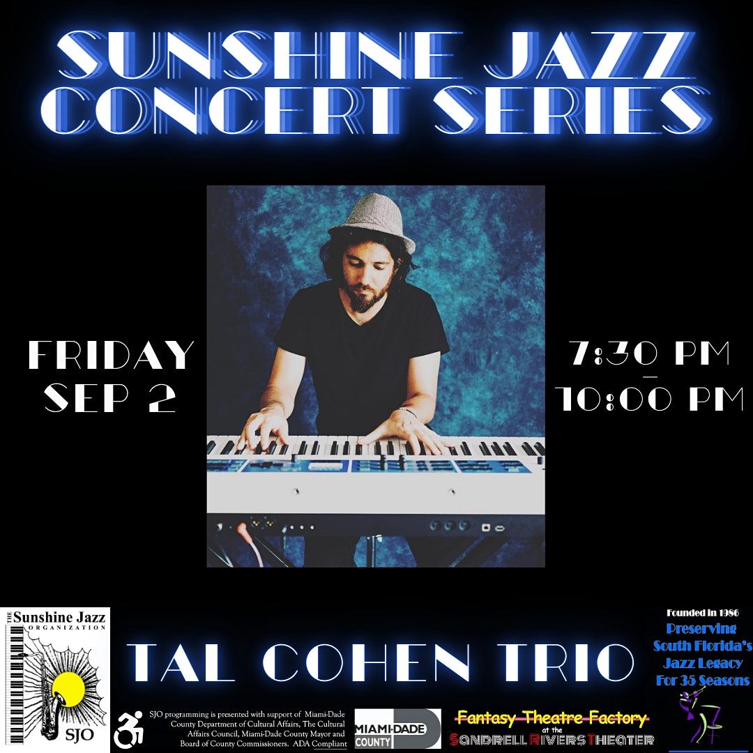Sunshine Jazz Organization: Tal Cohen Trio