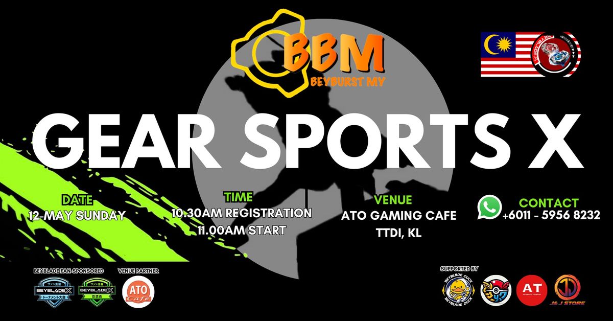 BBM - Gear Sports X - | Theme: 2A3O | ATO Gaming Cafe