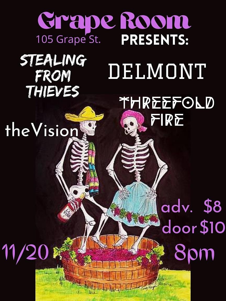 Stealing From Thieves\/ Delmont\/ Threefold Fire\/ theVision