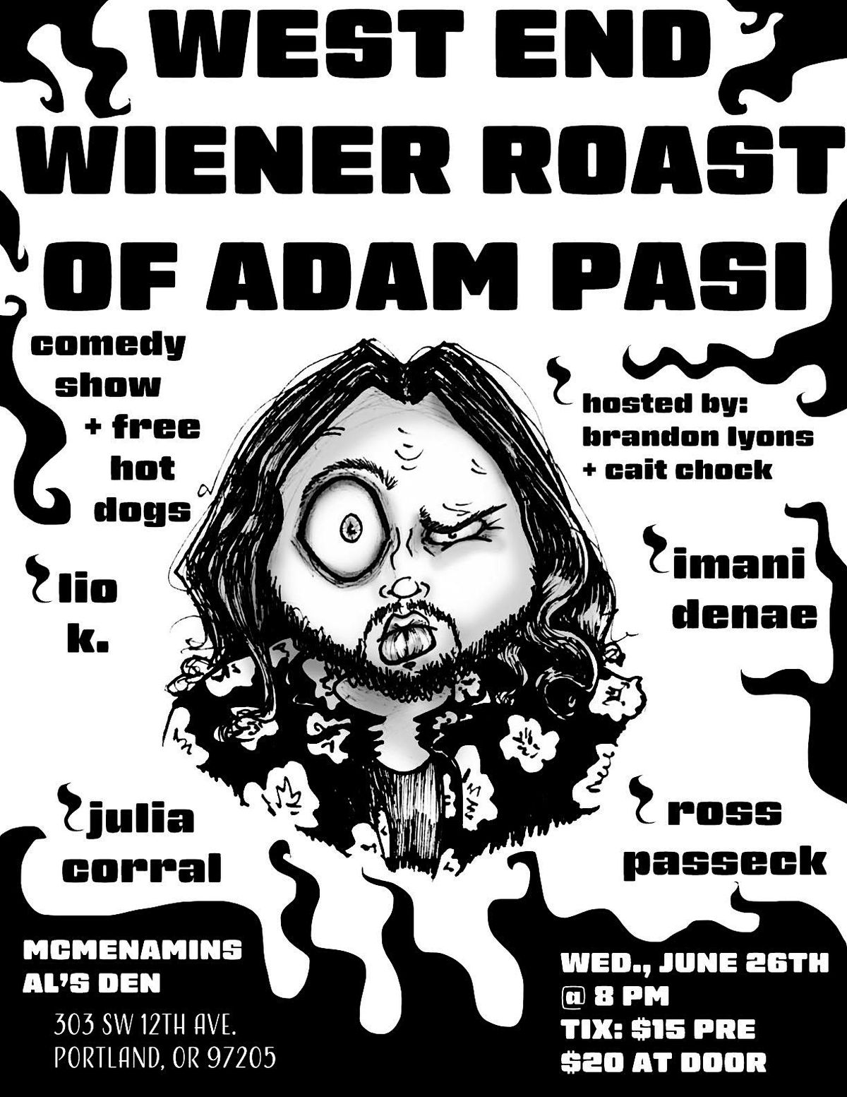 West End Wiener Roast of Adam Pasi