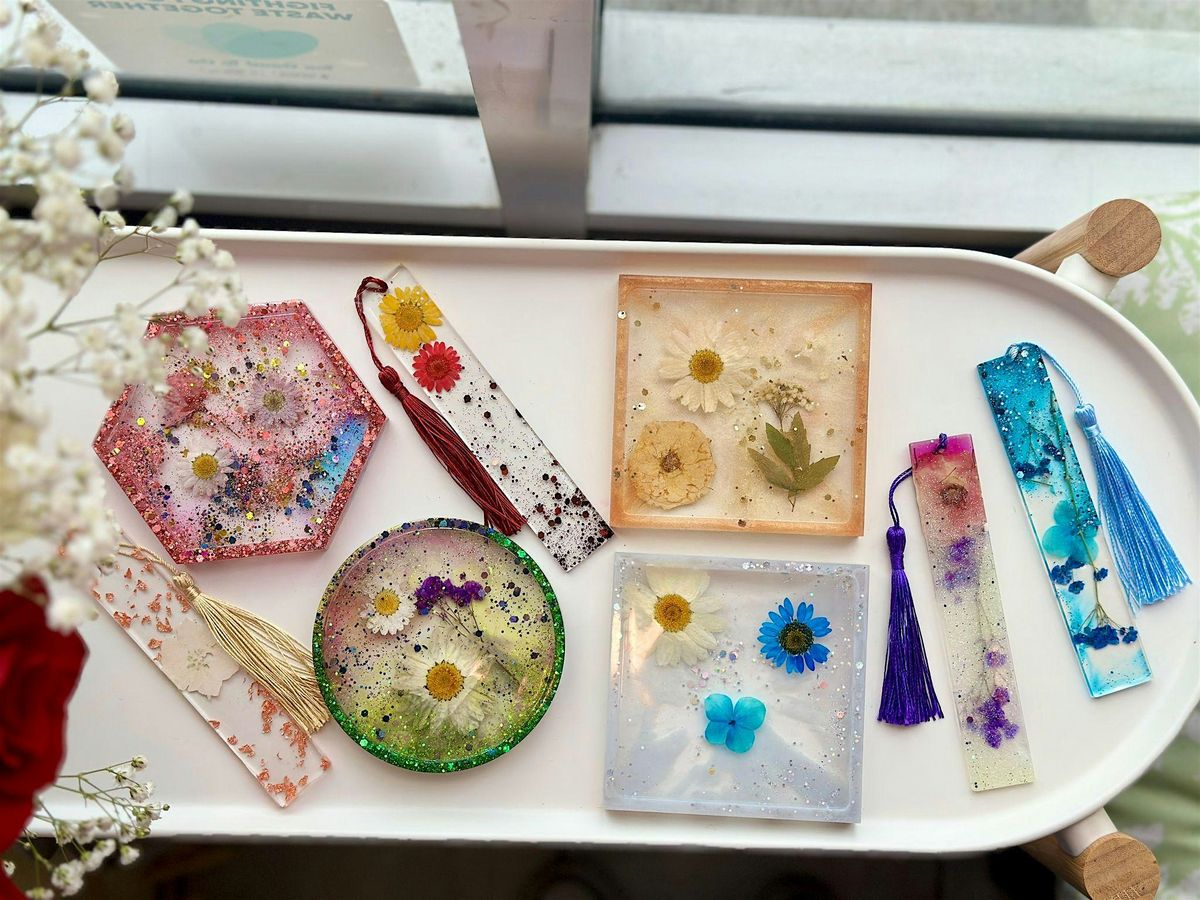 Stillwater Resin Workshop: Pour & Play Tray Making @ Jiaren Cafe