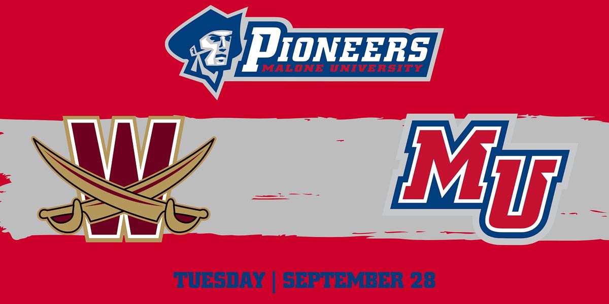 Malone Volleyball Vs Walsh University Osborne Hall Canton 28 September 21
