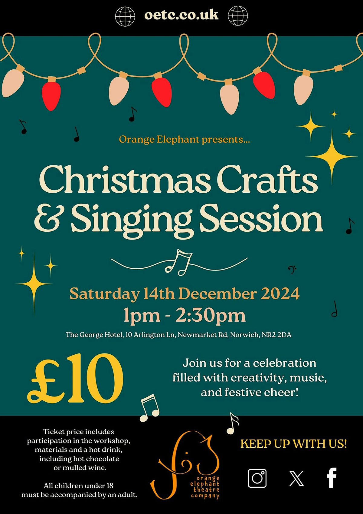 Christmas Crafts And Singing Session