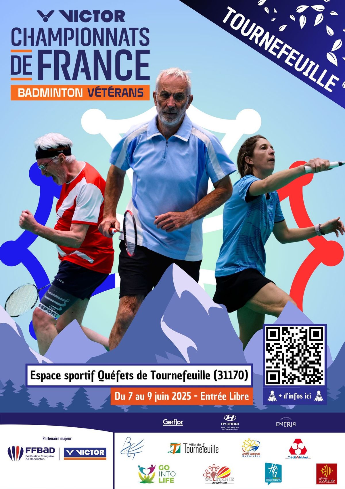 Championnats de France V\u00e9t\u00e9rans 2025 de Badminton