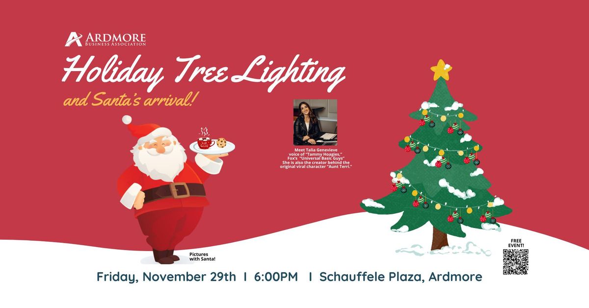 Holiday Tree Lighting & Santa's Arrival