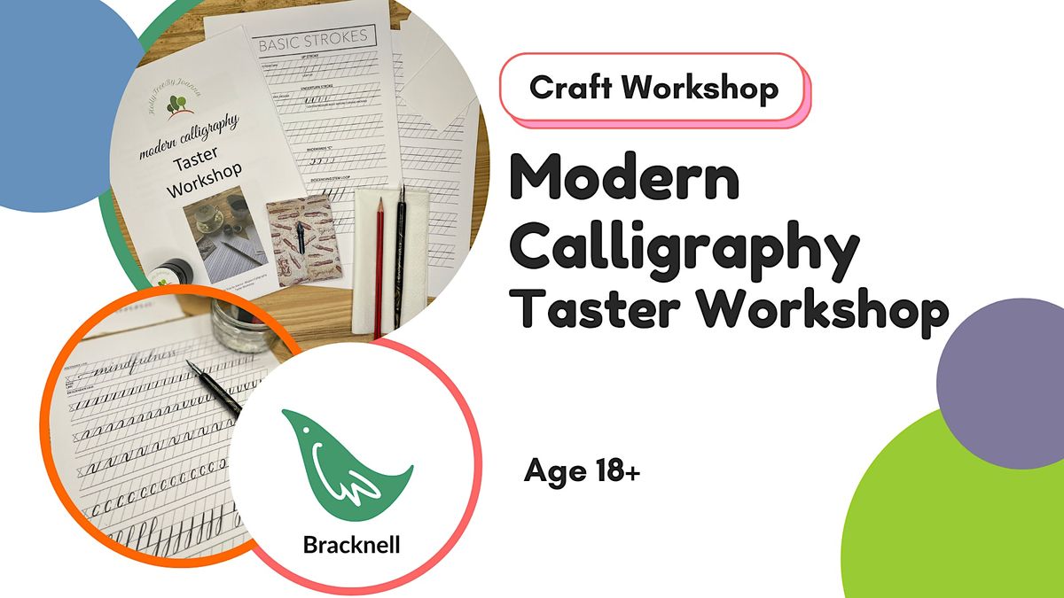 Modern Calligraphy Taster with Joanna in Bracknell, Craft Coop