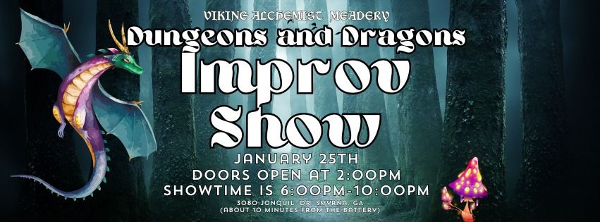 FREE Dungeons and Dragons Improv Show