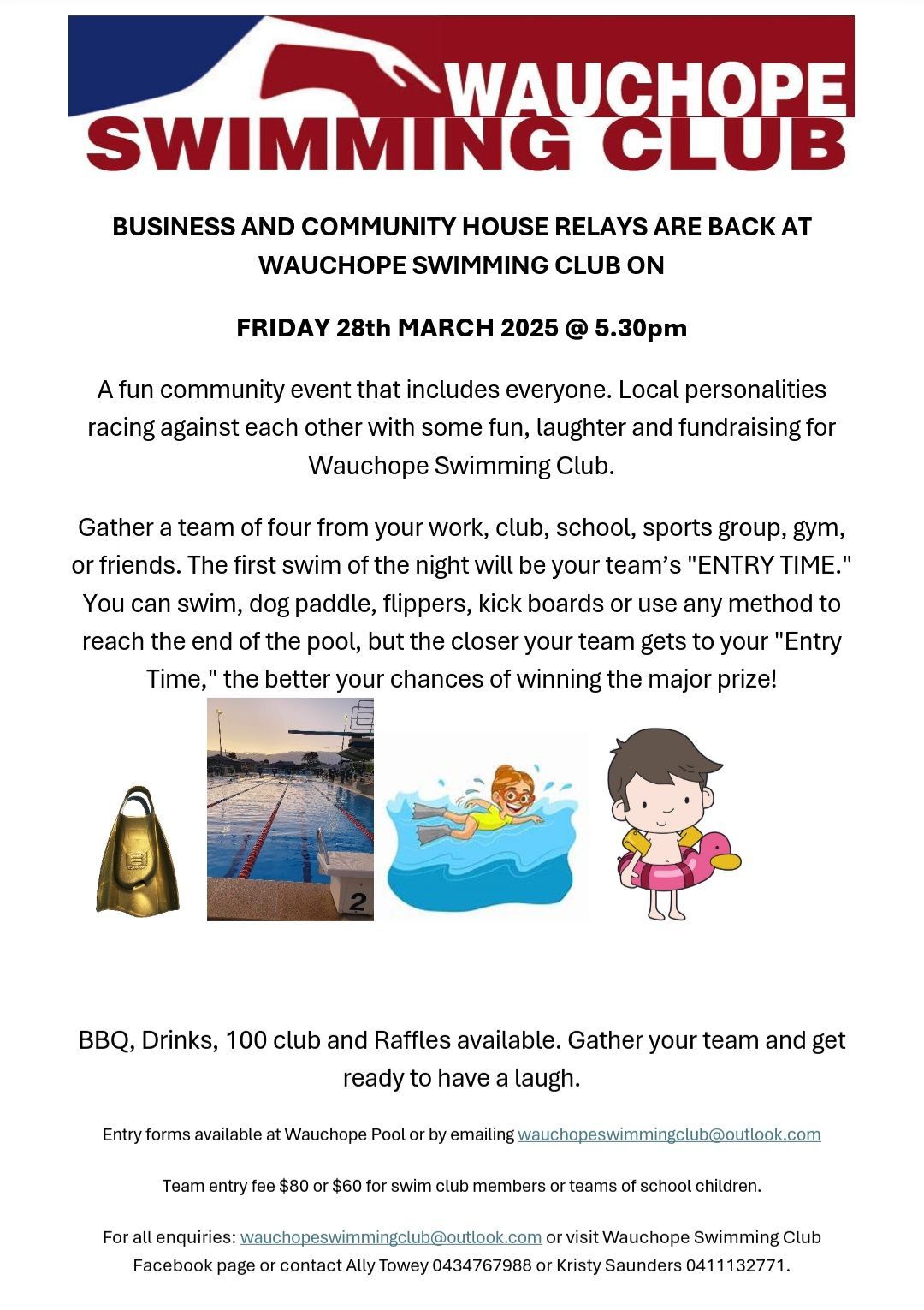 Wauchope Swimming Club Family Night