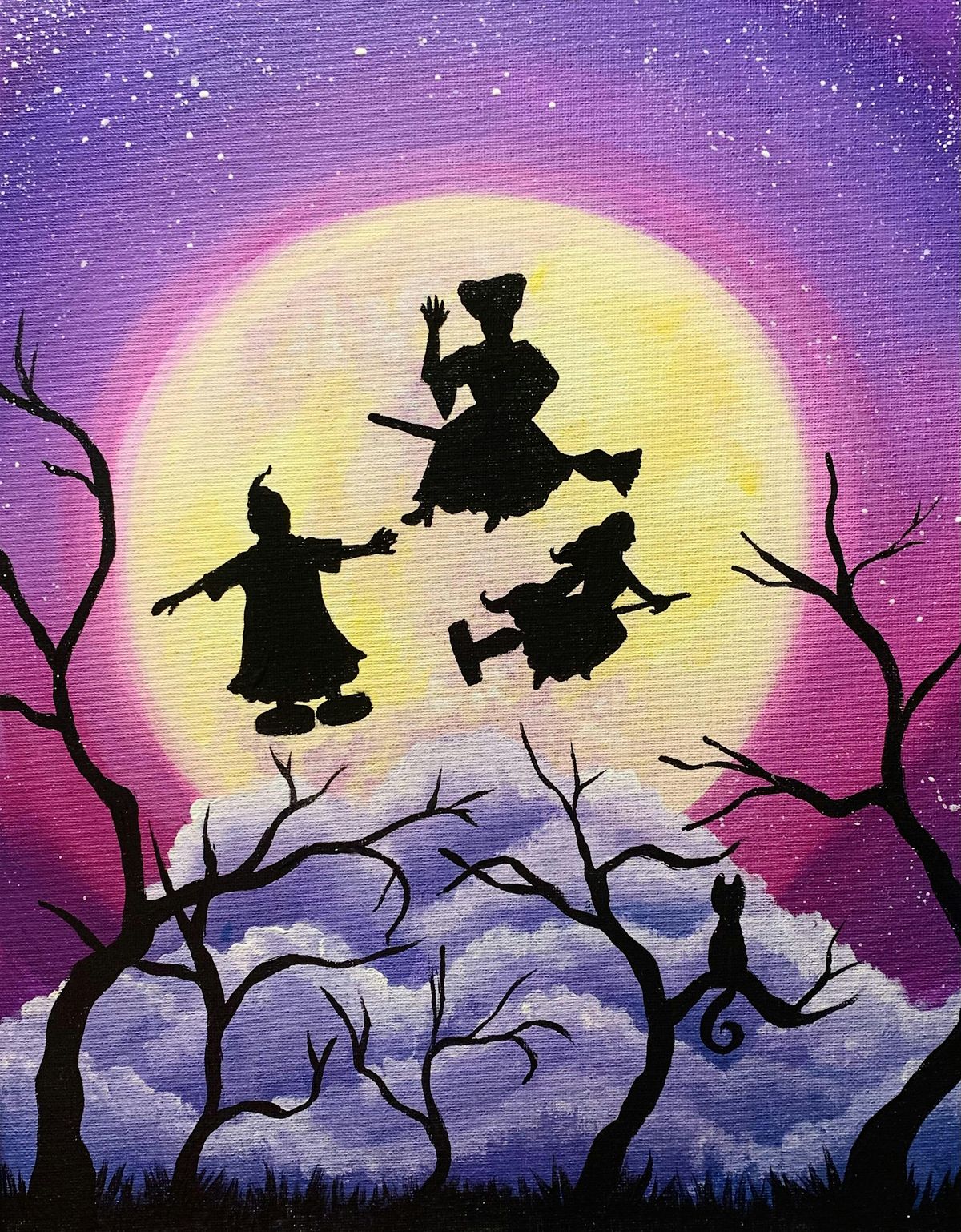 Halloween Paint Night: Hocus Pocus