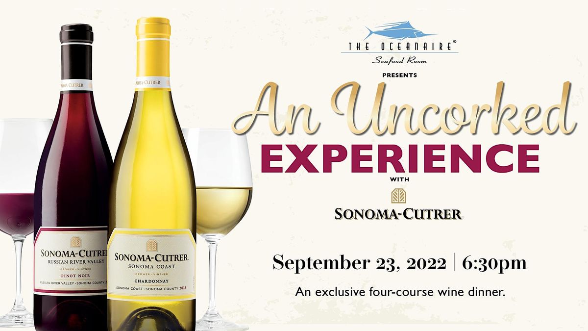 The Oceanaire Orlando - Sonoma-Cutrer Wine Dinner