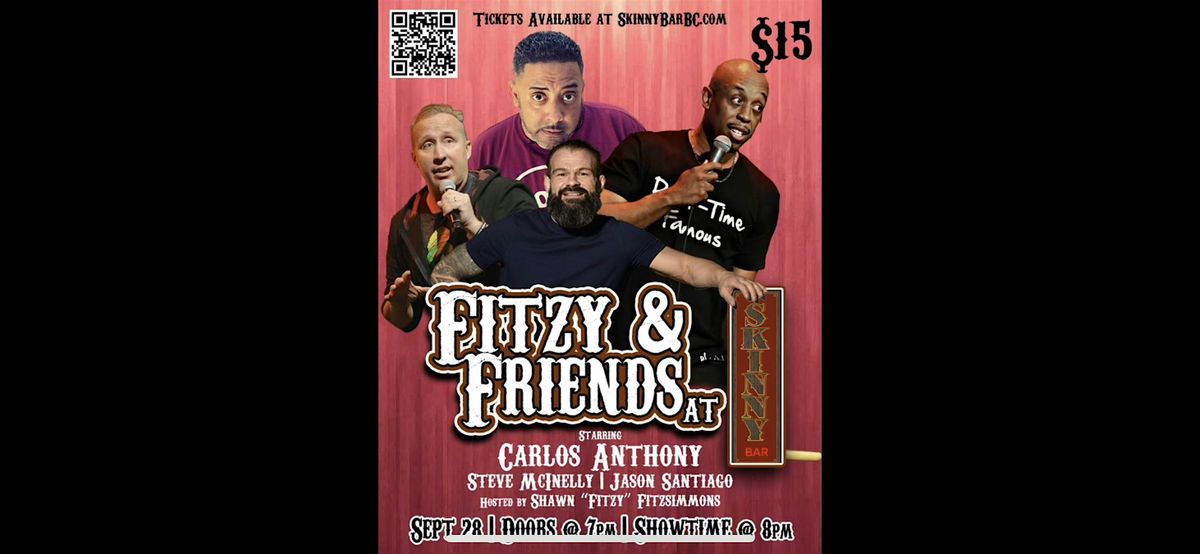 Fitzy & Friends Stand-Up Comedy September 28