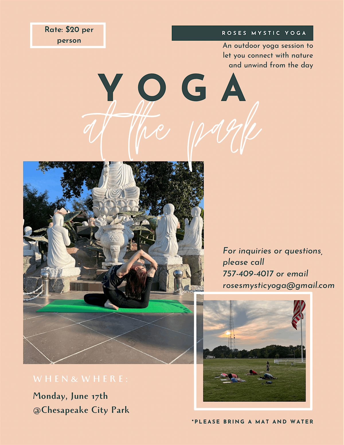 Yoga at the Park