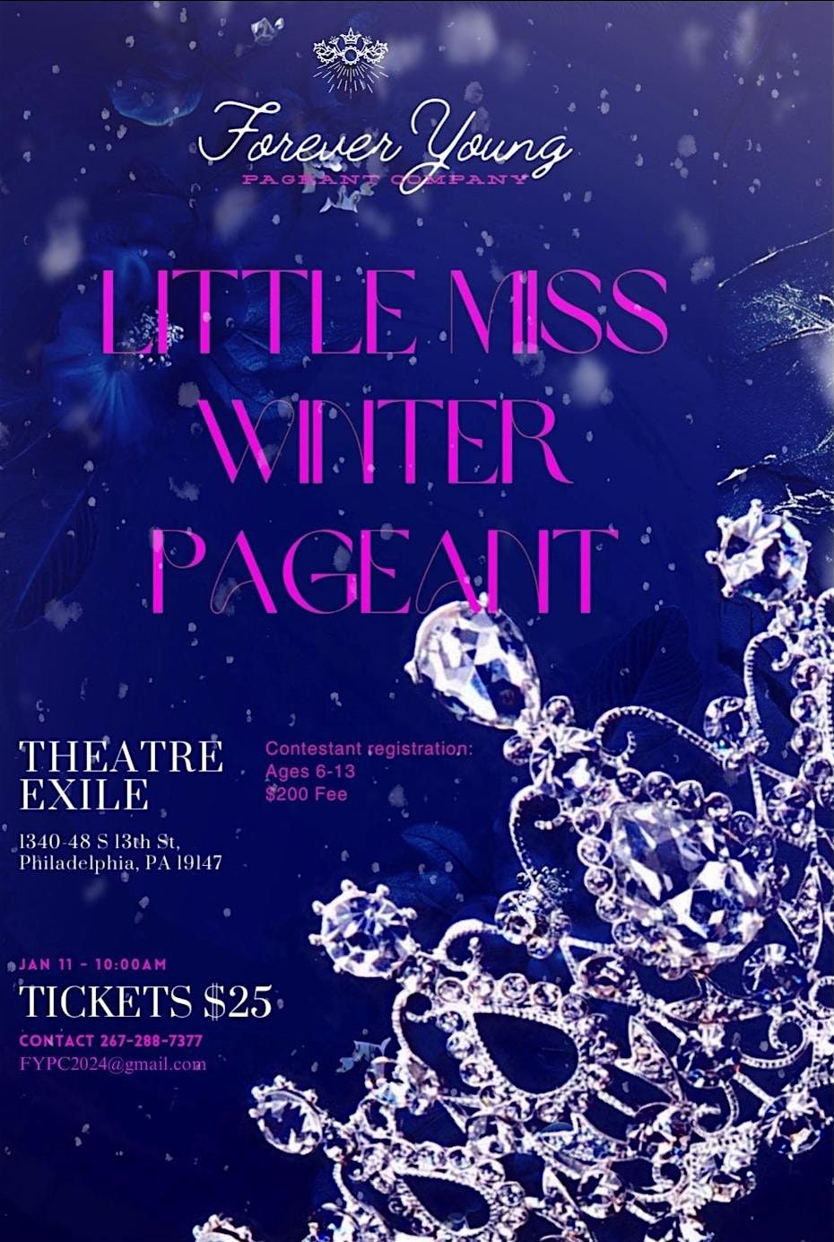 Little Miss Winter Beauty pageant