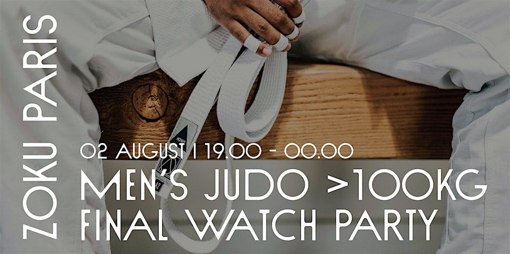Finale Judo Masculine >100KG
