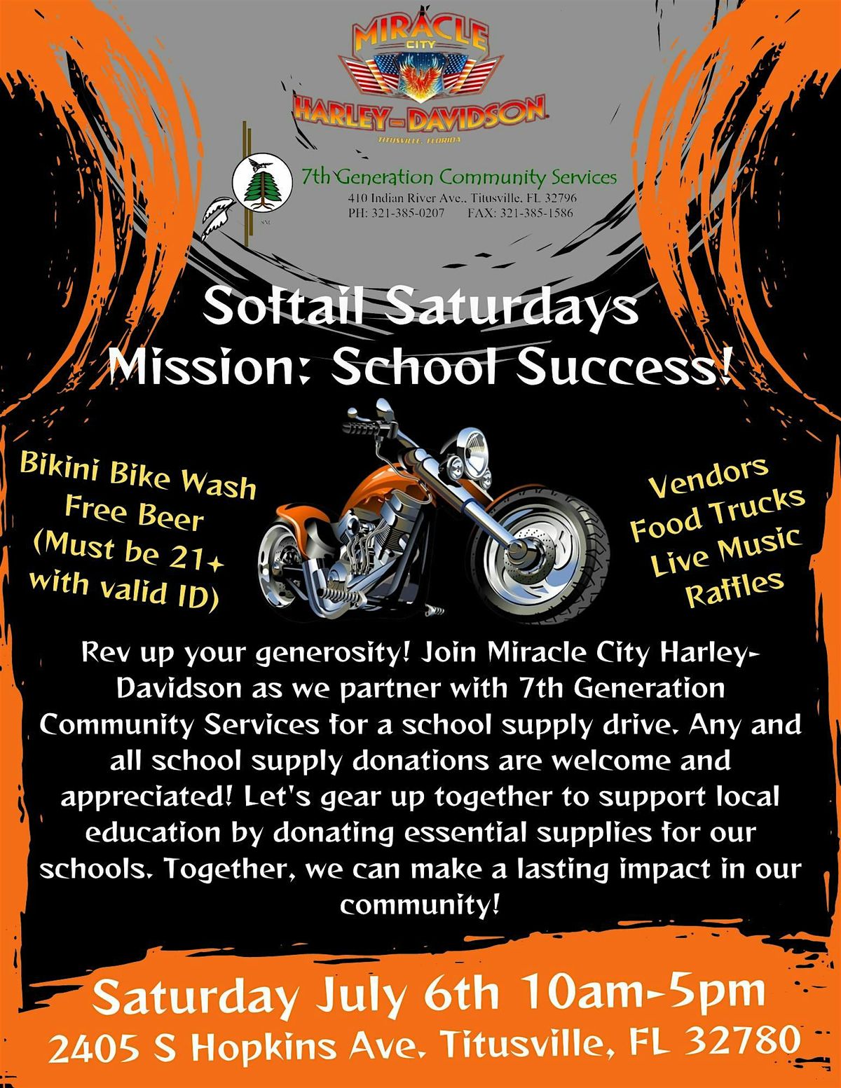 Mission: School Success! School Supply Drive Kick-Off