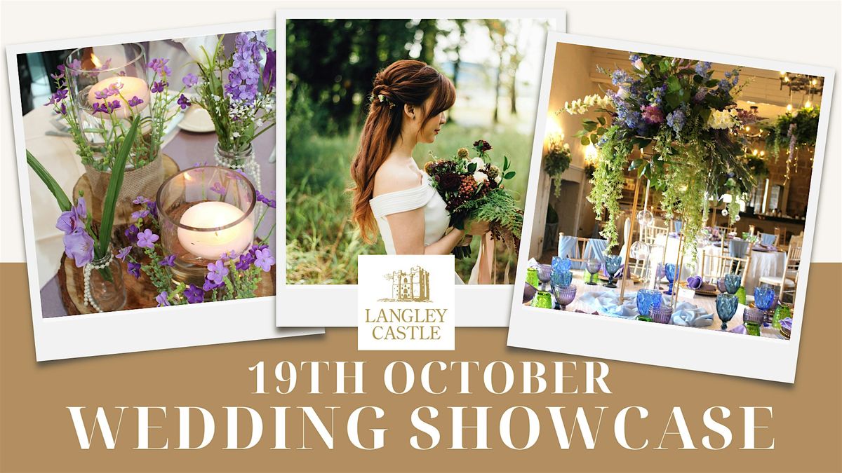 Wedding Showcase 19th October 2024