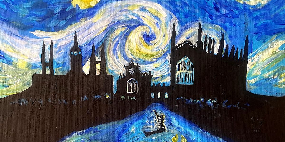 Sip & Paint Starry Night Over Cambridge! Cambridge