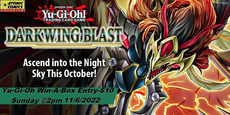 Yu-Gi-Oh DarkWing Blast Win-A-Box