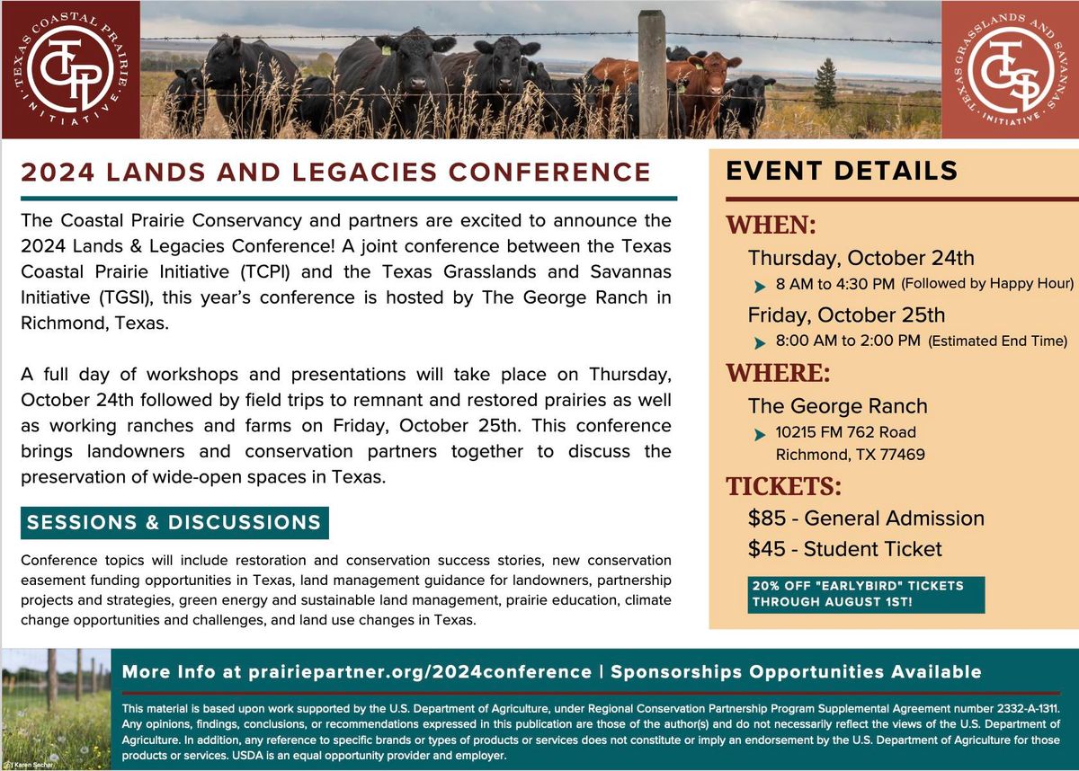 Lands & Legacies Conference