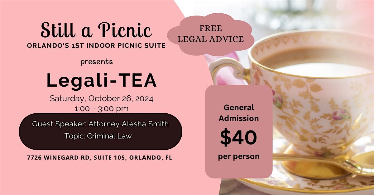 LegaliTEA Party hosted by Still a Picnic