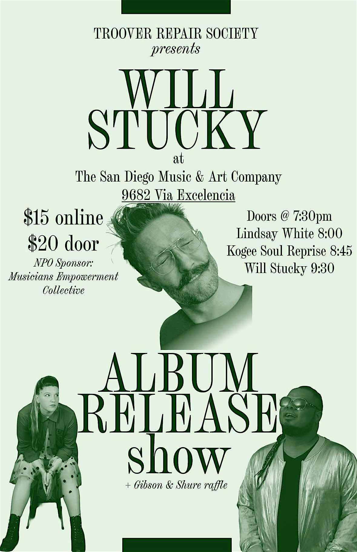 WILL STUCKY ALBUM RELEASE PARTY