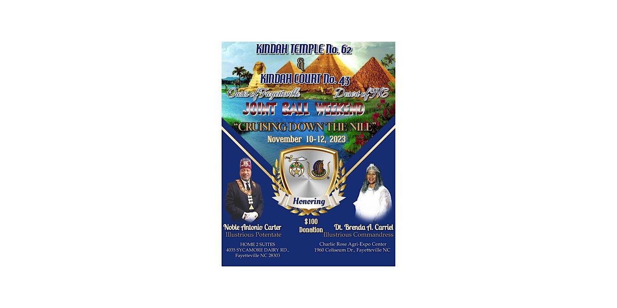 Kindah Temple No. 62 & Kindah Court No. 43 2023 Joint Ball