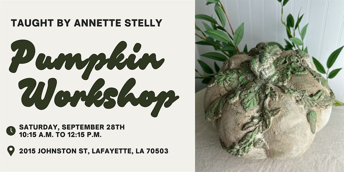 Pumpkin Workshop (Lafayette)