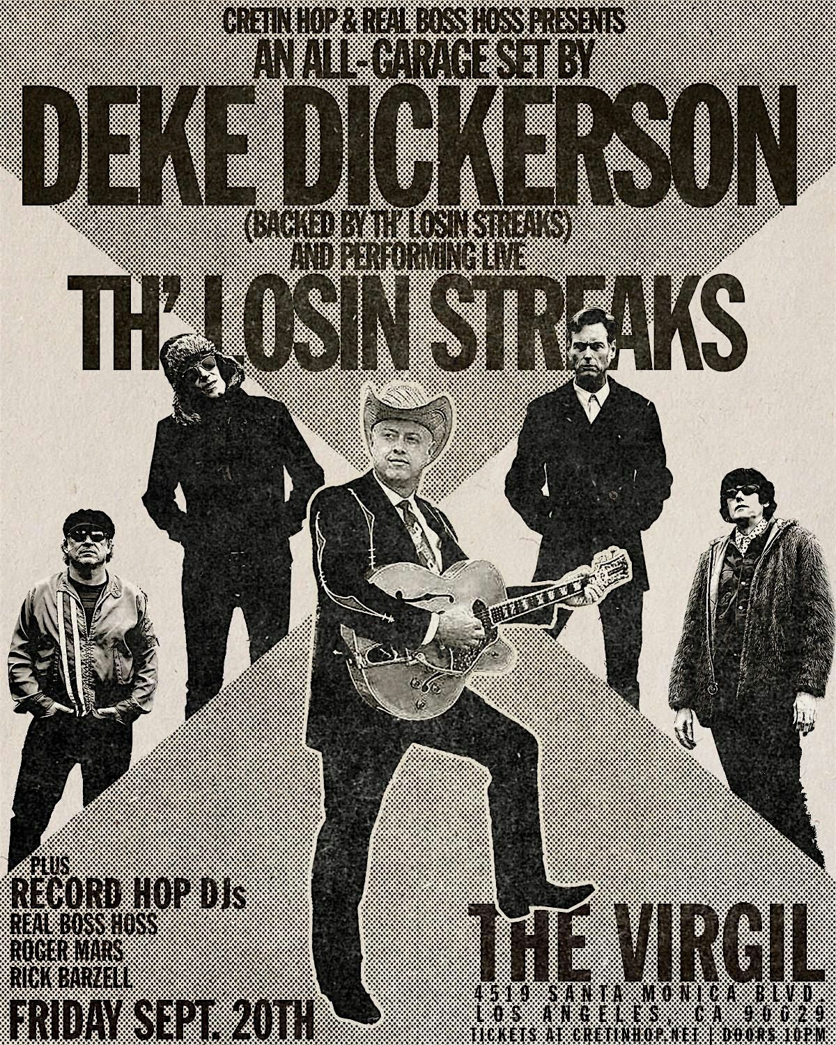 Deke Dickerson (Garage Set) & Th' Losin Streaks!