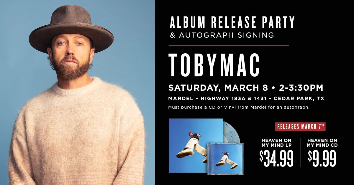 TobyMac Album Release Signing - Cedar Park, TX