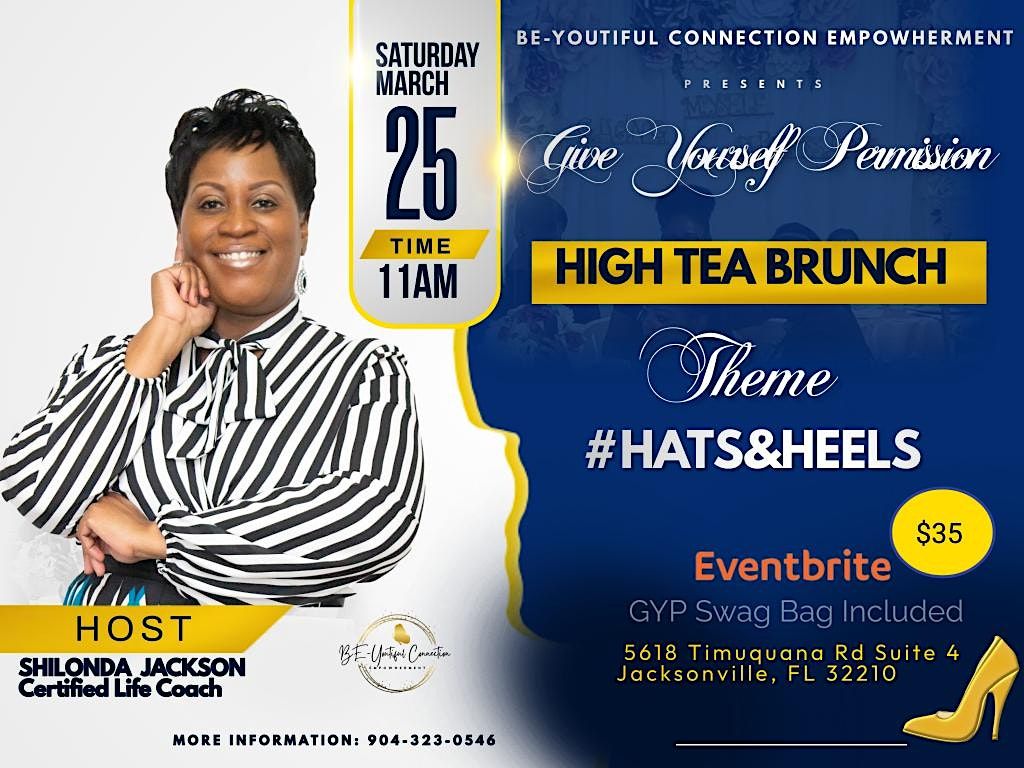 Give Yourself Permission High Tea Brunch