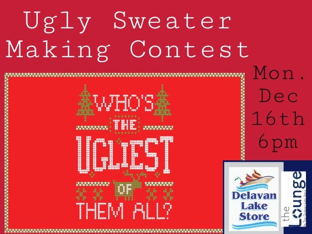 Ugly Sweater Making Contest