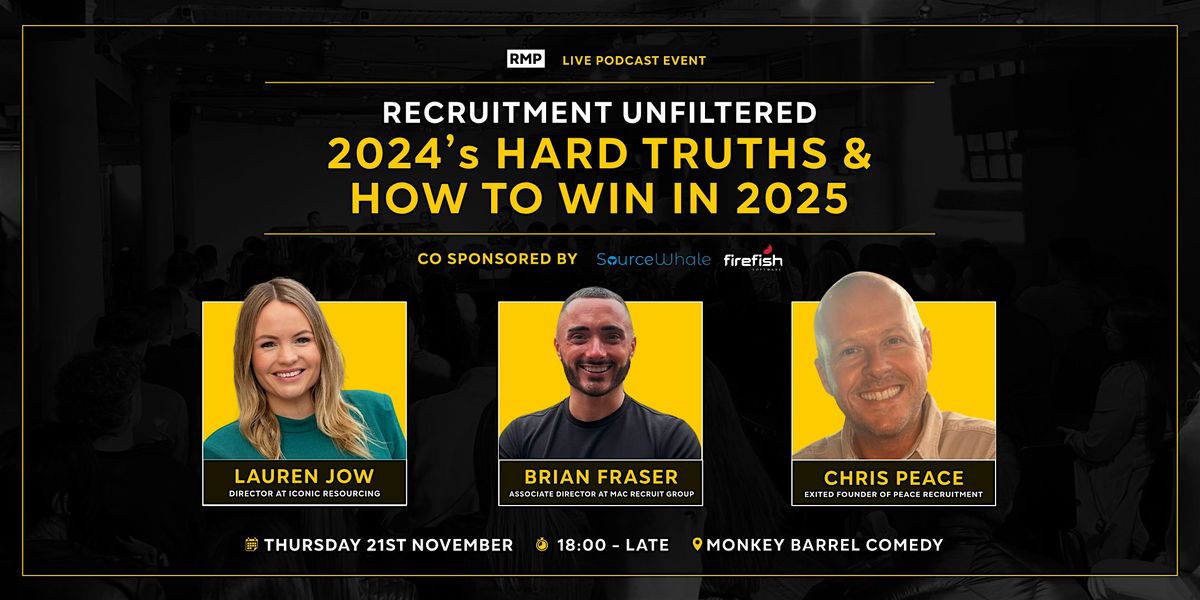 Recruitment Mentors Live Podcast: Edinburgh