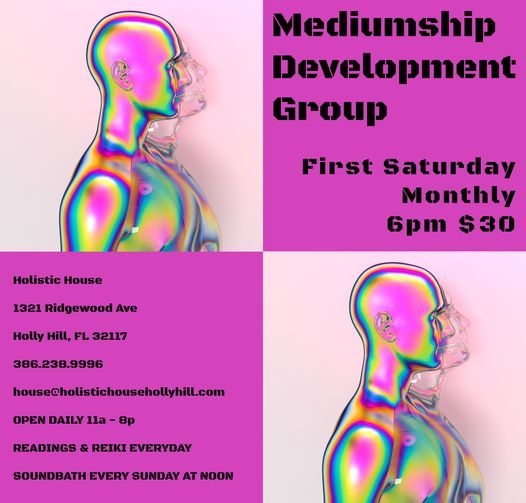 Mediumship Development Group - Weekly - $30