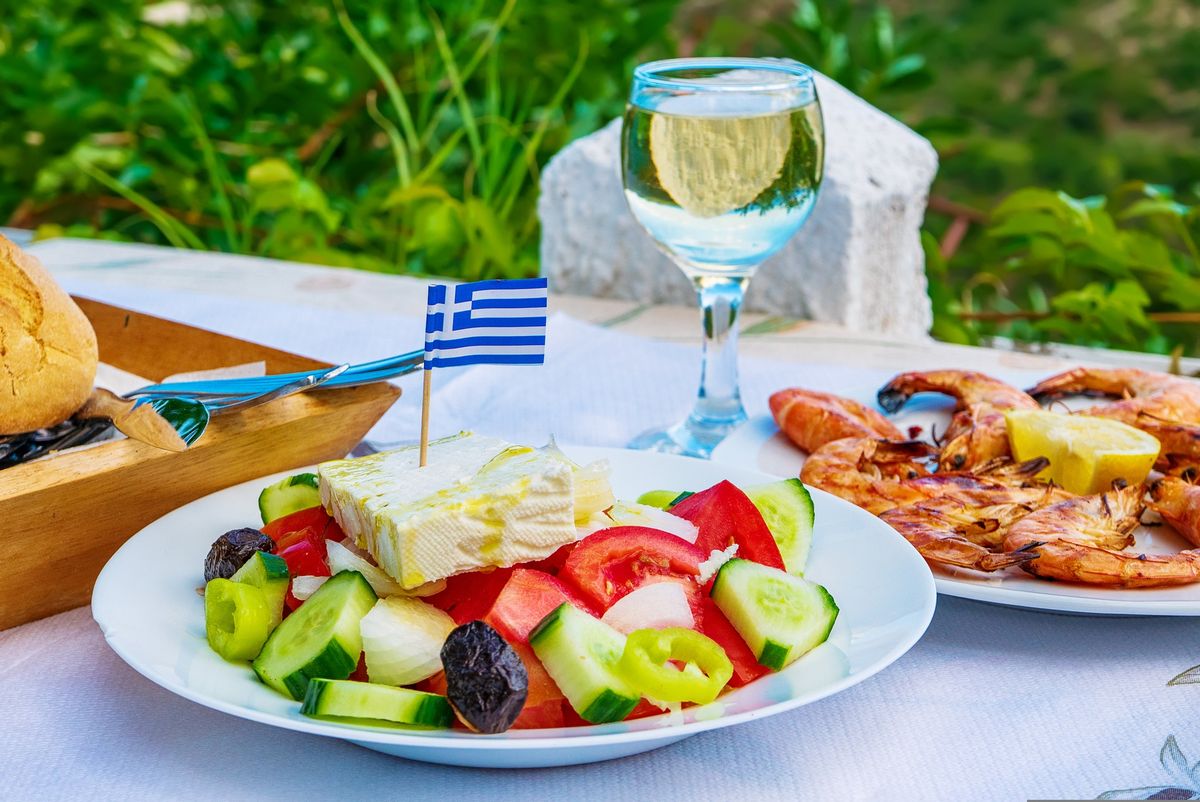Greek Taverna Afternoon