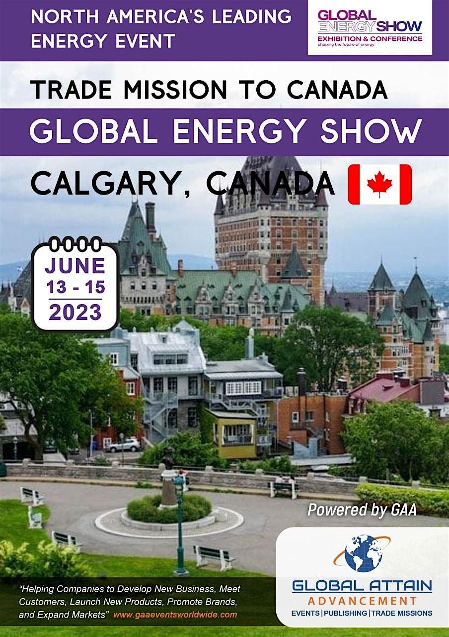Trade Mission to Global Energy Show 2024: Canada