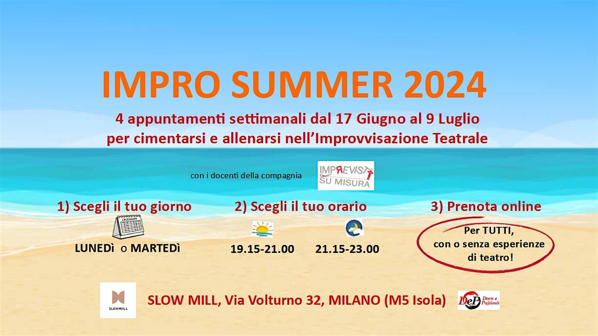Impro Summer 2024 - Marted\u00ec h.19.15