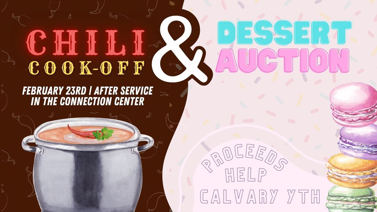 Chili Cook Off & Bake Auction 