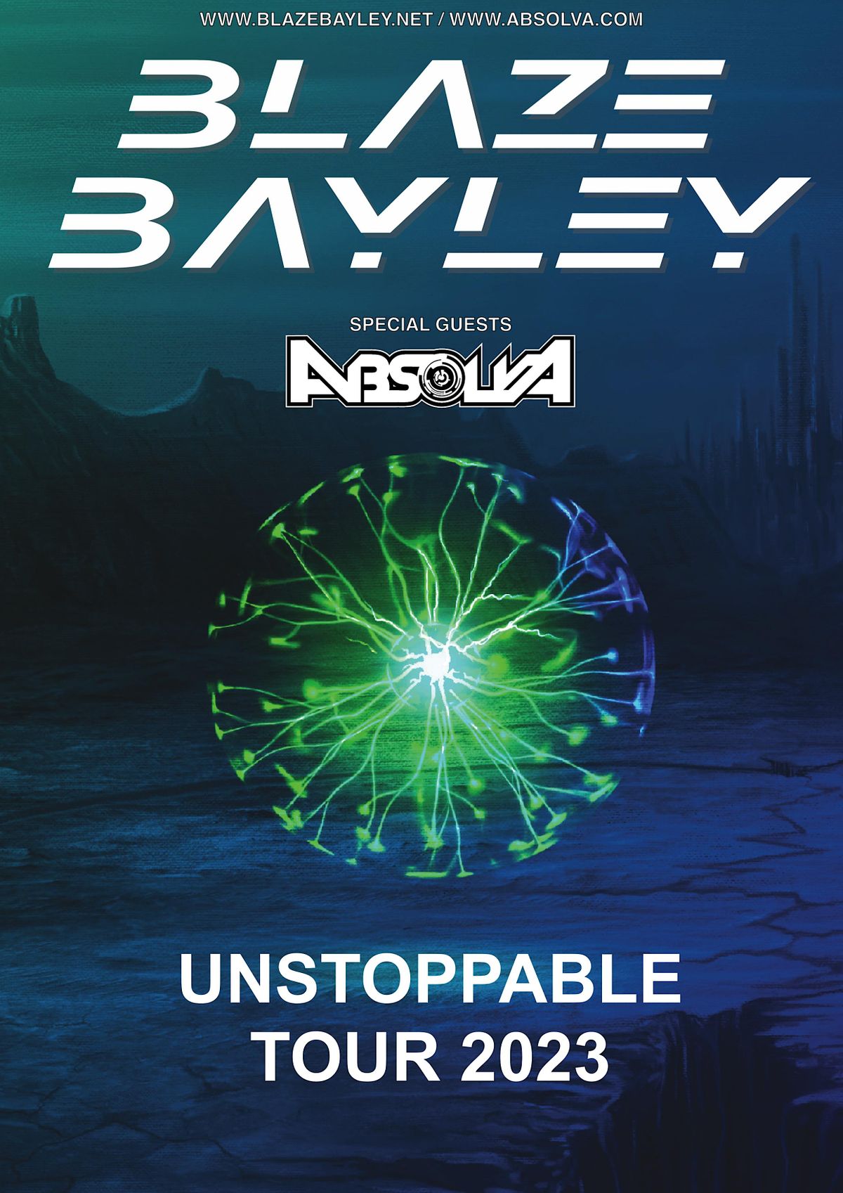 Blaze Bayley - Unstoppable Tour 2024 - Special Guests: Absolva