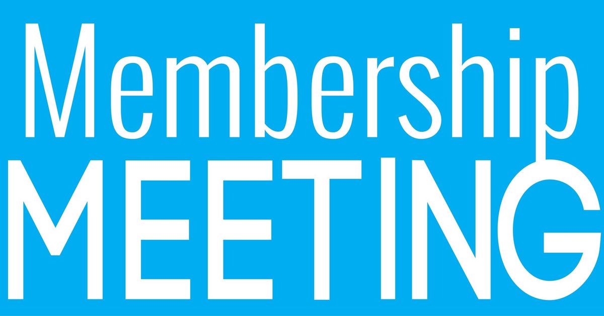 CUB Membership Meeting