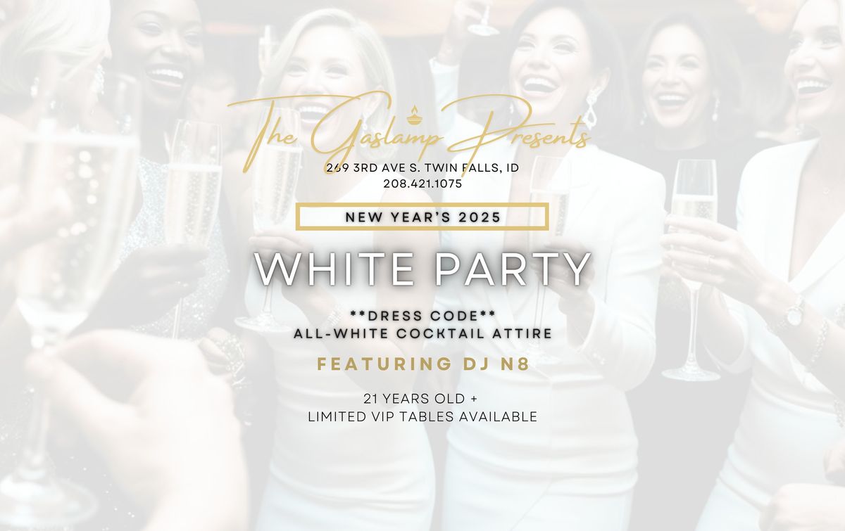 \ud83c\udf89 New Year's 2025 All-White Party \ud83c\udf89