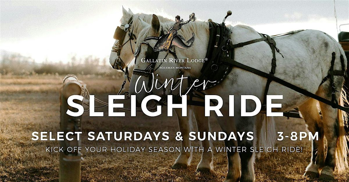 Winter Sleigh Rides