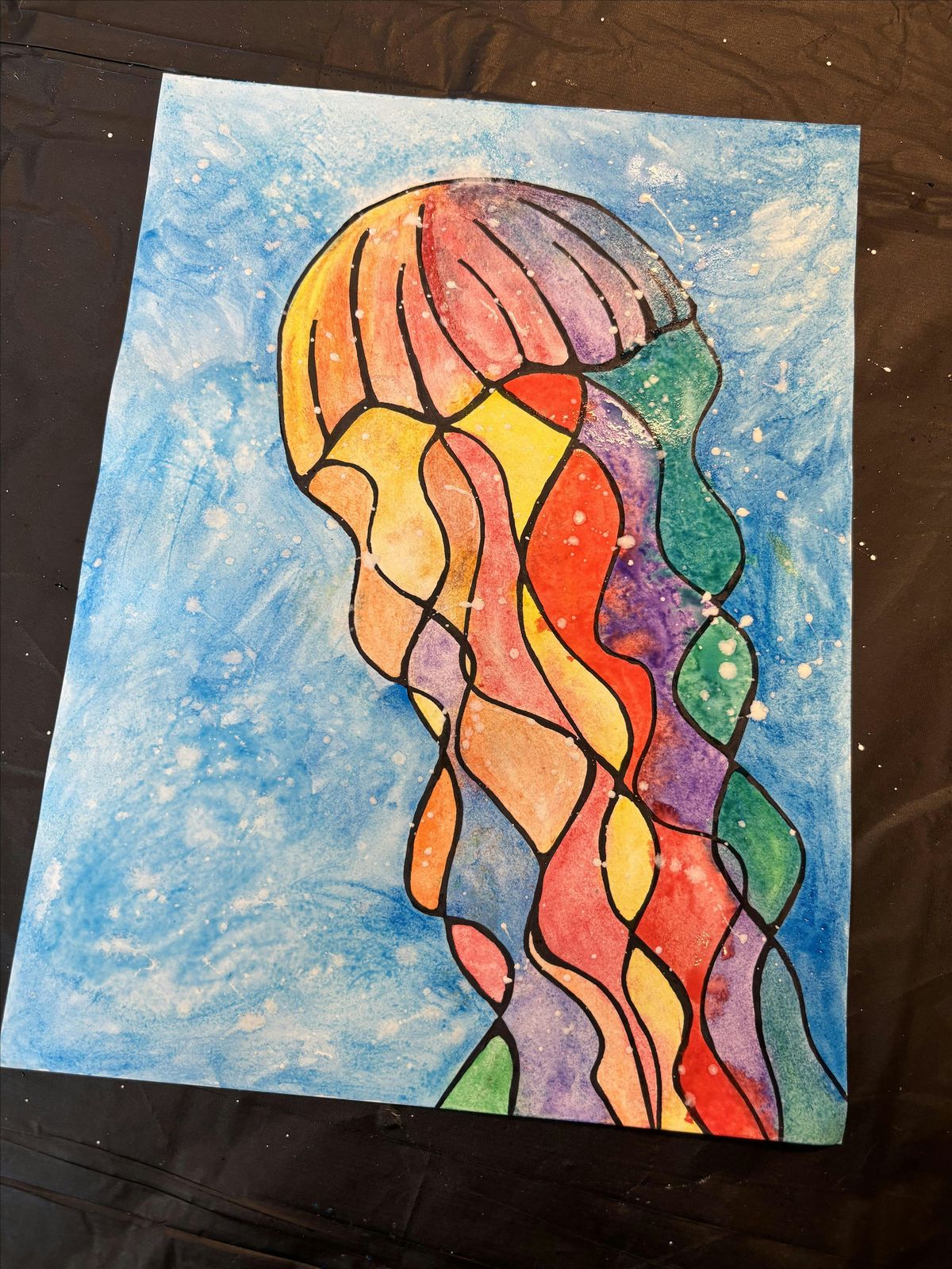 Beginners Watercolor Jellyfish Painting Workshop