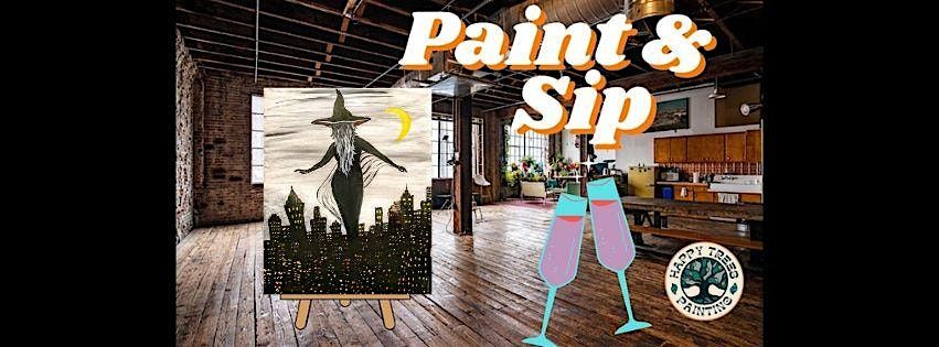 Paint and Sip-City Witch