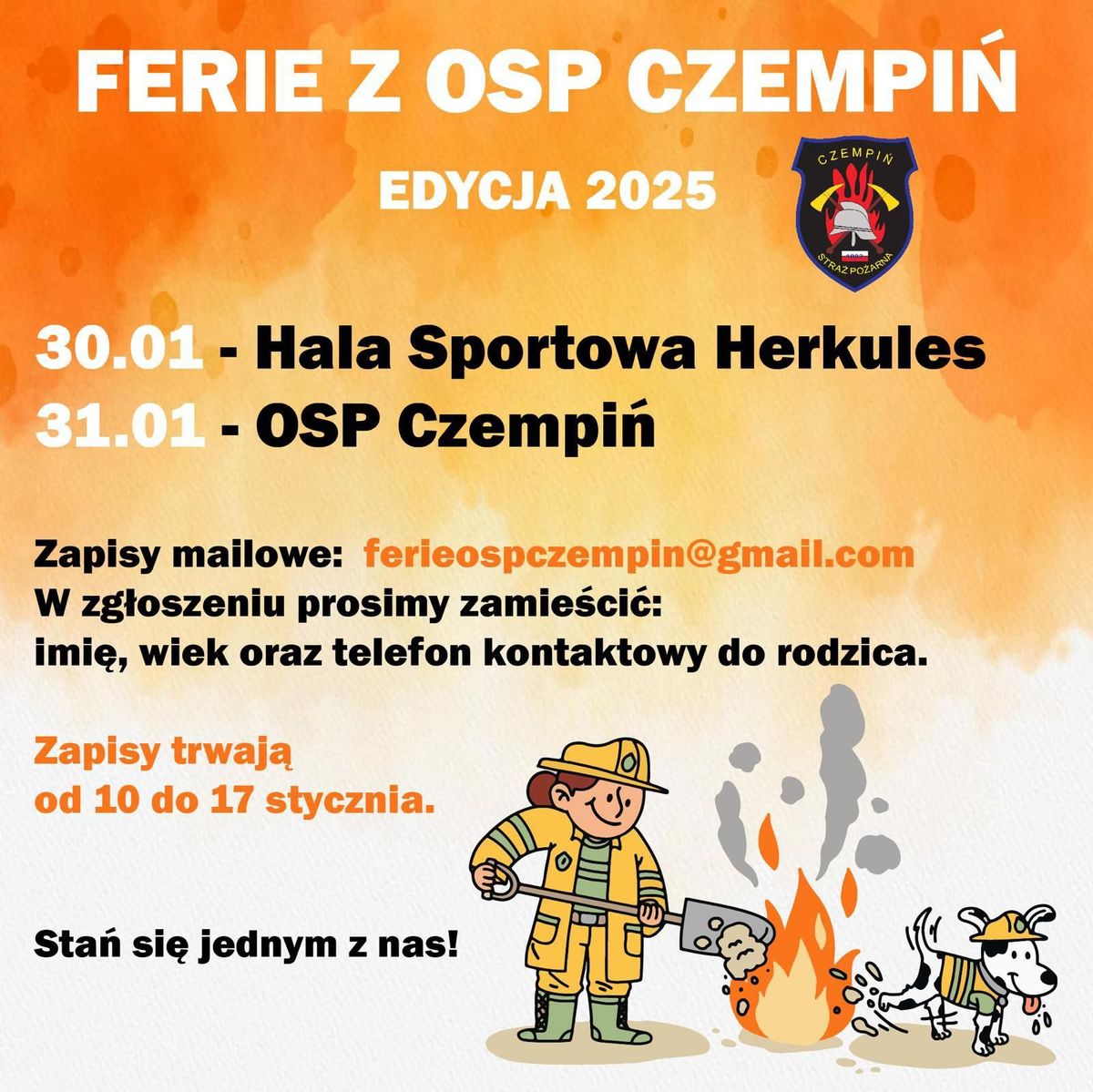 FERIE Z OSP CZEMPI\u0143 2025 