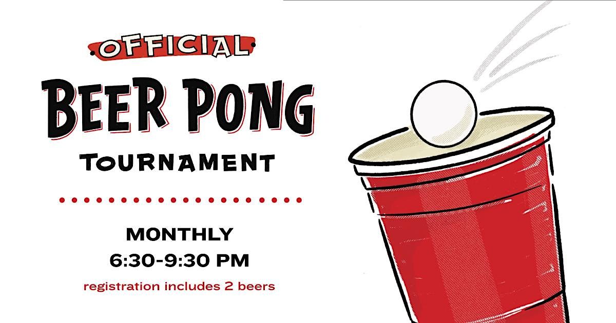 BEER PONG Tournament at FRB!