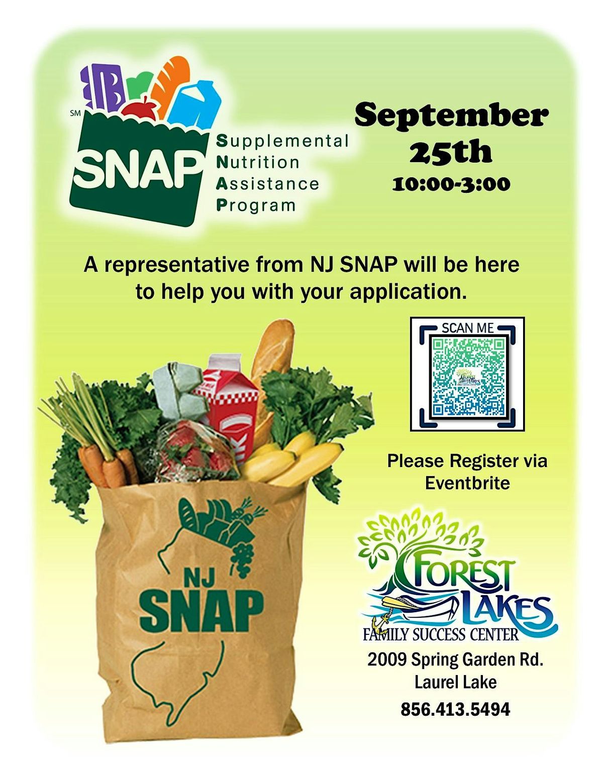 SNAP Enrollment  Appointments