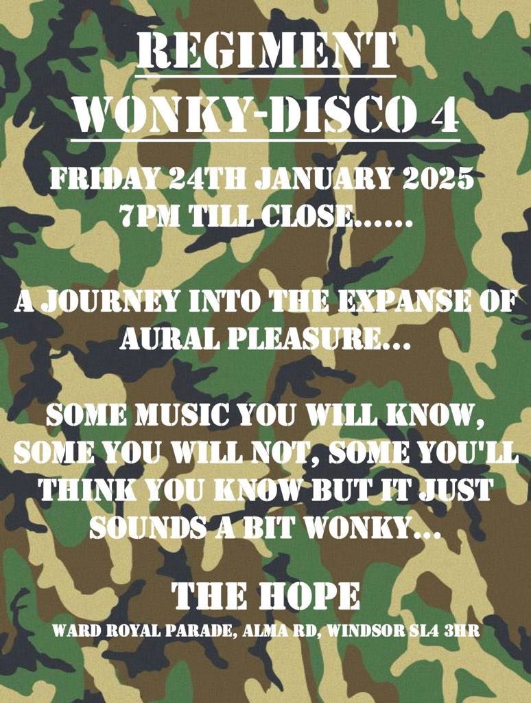 Regiment Wonky Disco 4